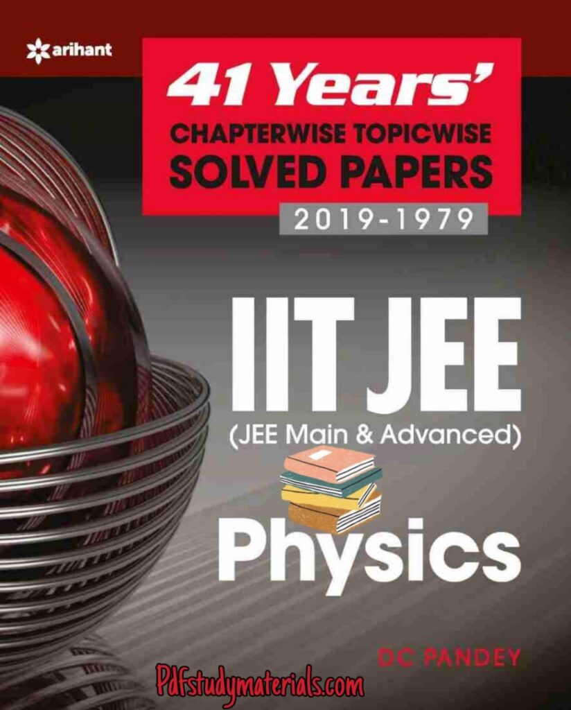 41 years IIT JEE Arihant PDF Free Download