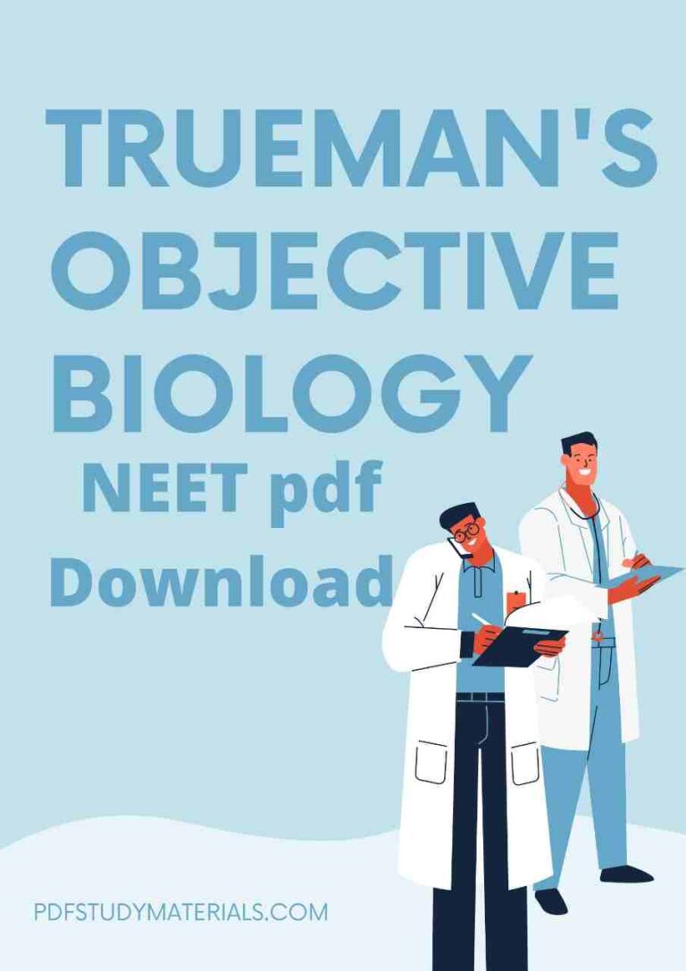 Trueman's Objective Biology for NEET pdf Download