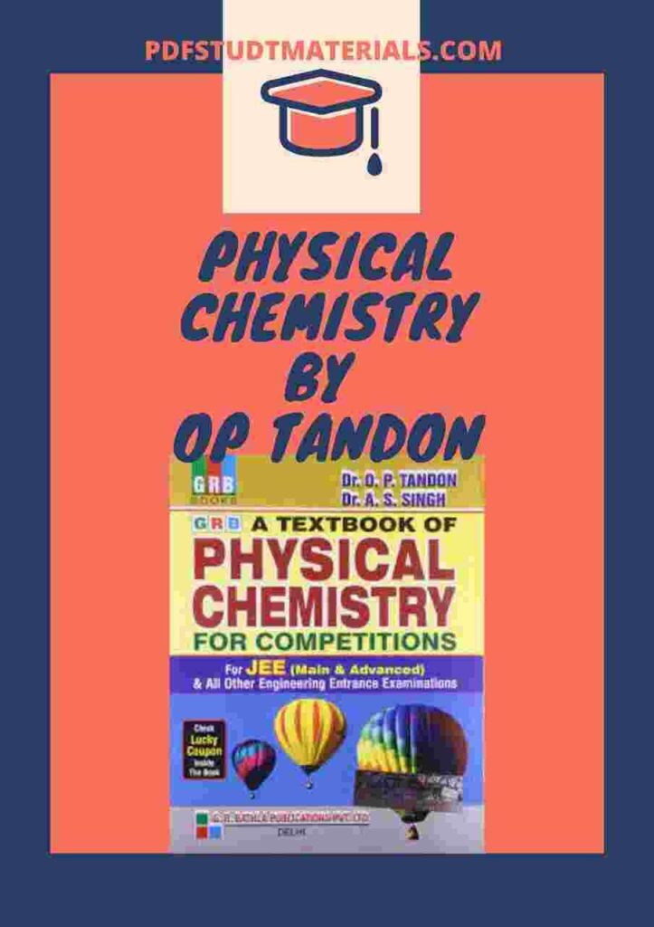 Physical Chemistry by OP Tandon pdf Download