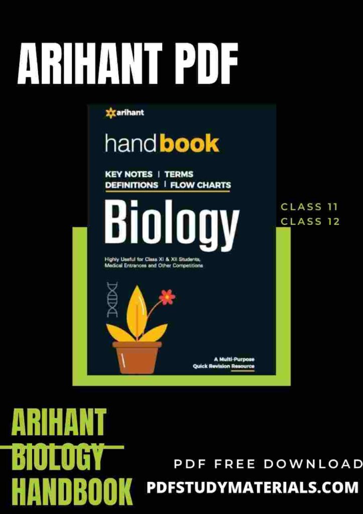 Arihant Biology Handbook pdf