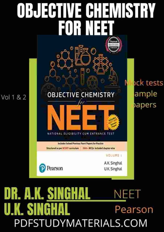 Pearson Objective Chemistry for NEET pdf