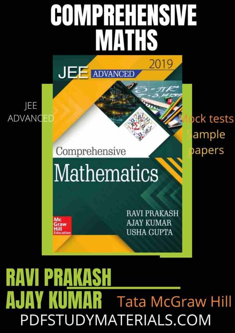 Comprehensive Maths for JEE Advanced Tata McGraw Hill pdf