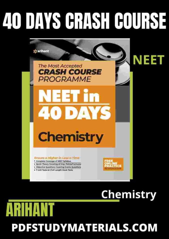Arihant 40 Days NEET Chemistry pdf