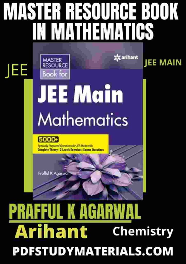 Arihant Maths Books for IIT JEE pdf Prafful K Agarwal 5000+ Questions