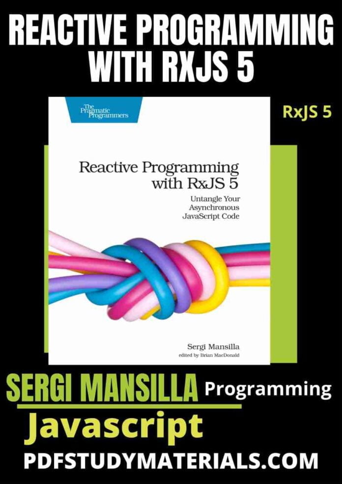 Reactive Programming with rxjs 5 pdf download