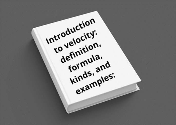 Introduction to velocity