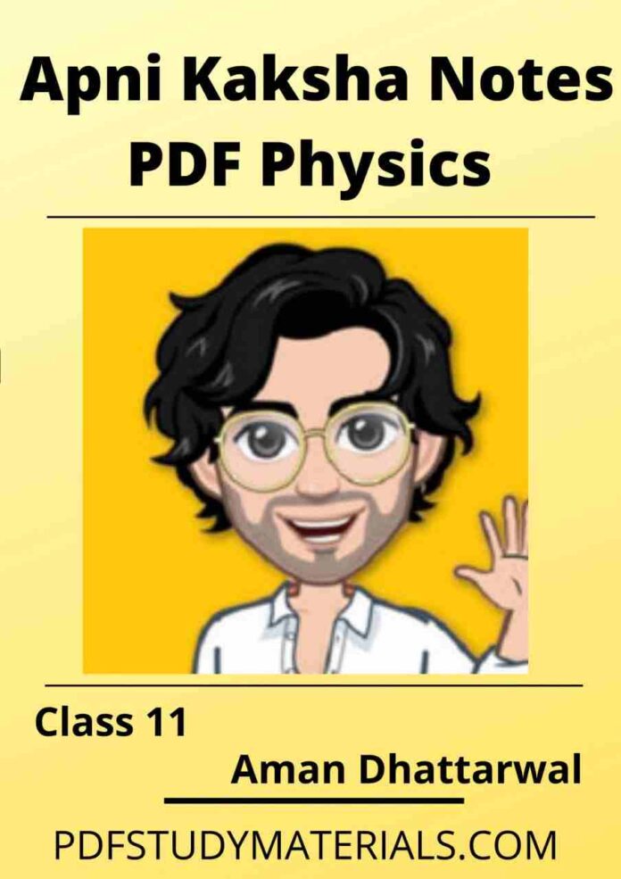 Apni Kaksha Notes PDF Physics Class 11