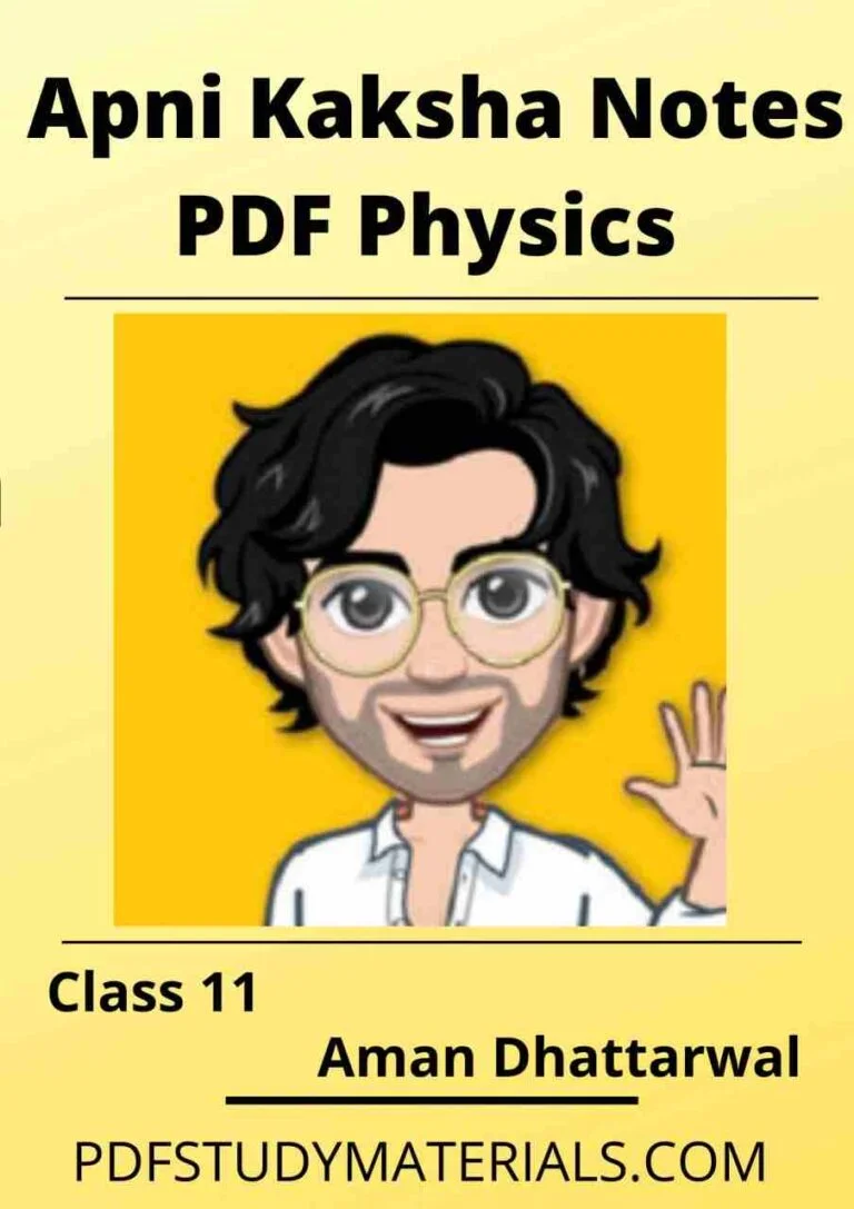 Apni Kaksha Notes PDF Physics Class 11