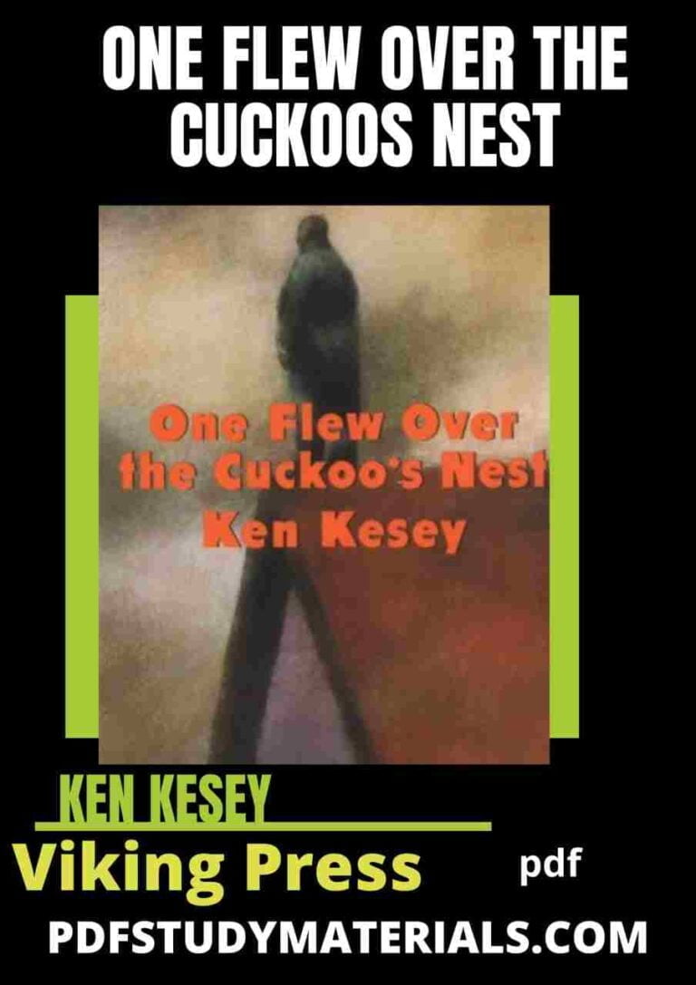 One Flew Over The Cookoos Nest pdf