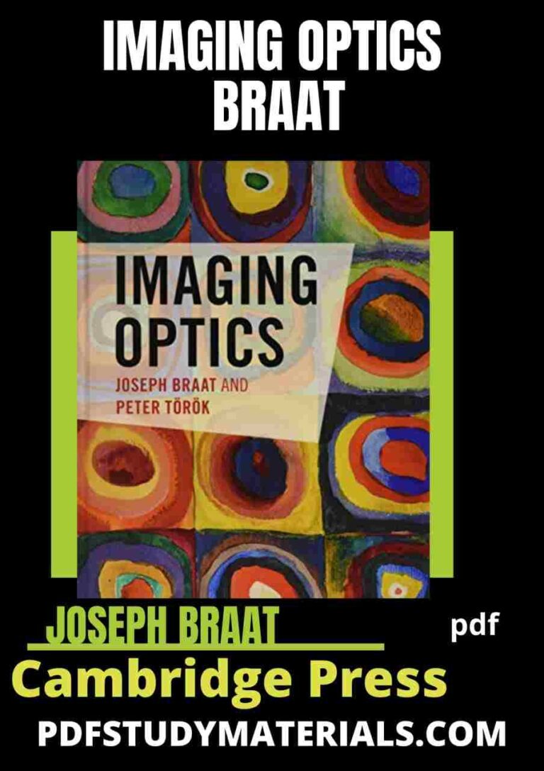 Imaging Optics Braat pdf