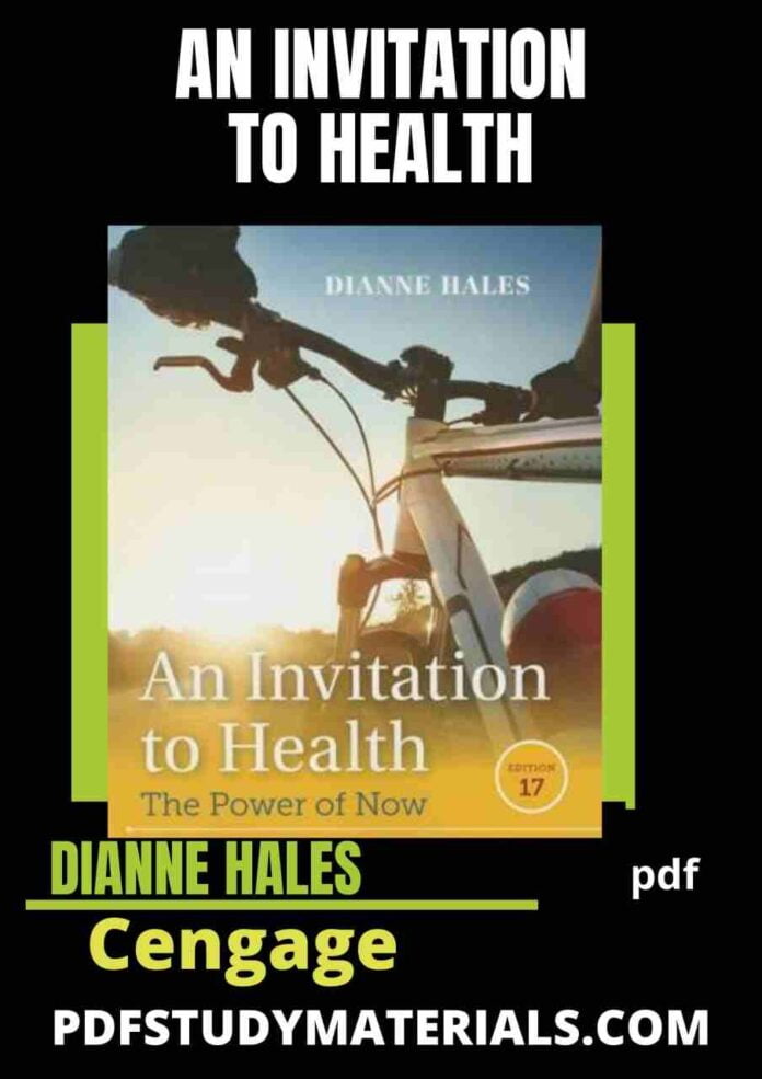 An Invitation To Health By Dianne Hales Free PDF