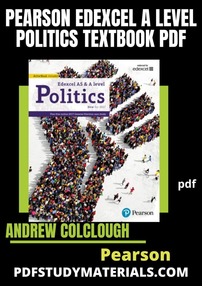 Pearson Edexcel A Level Politics Textbook PDF