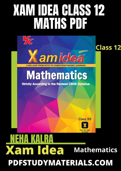 Xam Idea Class 12 Maths PDF