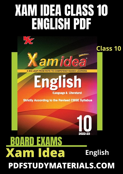 Xam Idea Class 10 English PDF